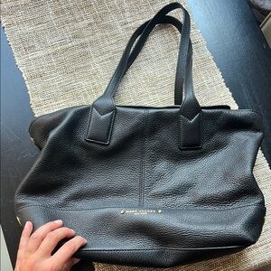 Marc Jacobs Pebbled Black Tote